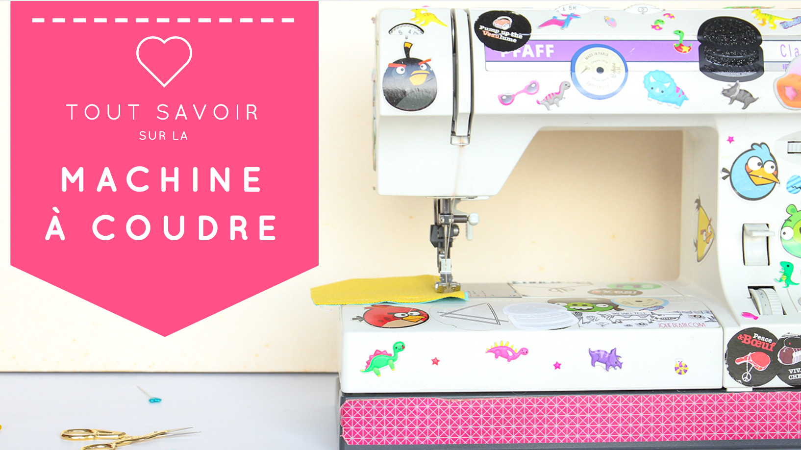Enfiler Sa Machine Coudre La Vid o Tuto Couture D butant