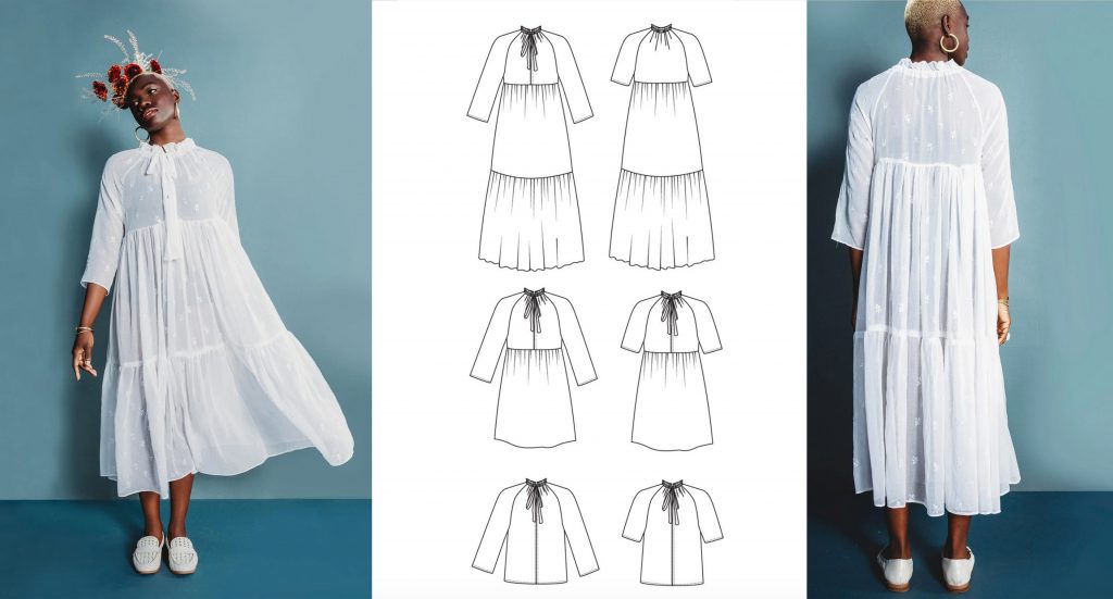 15 patrons de robe à coudre et les tissus conseillés - Couture Débutant