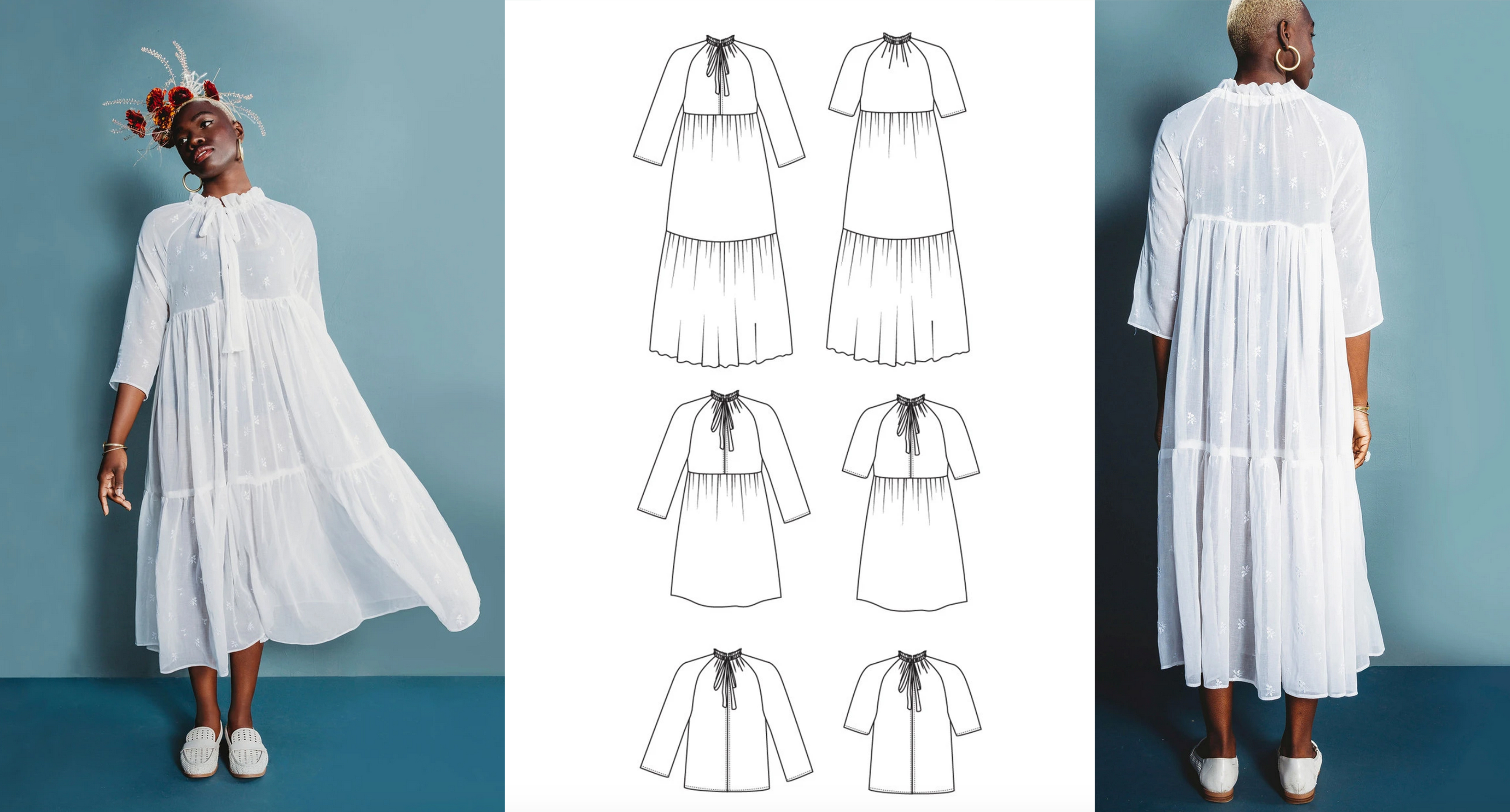 Petite fabrique de rêves - Patrons de couture gratuits: Patron et  instructions de couture gratuits : T-shirt manches longues femme
